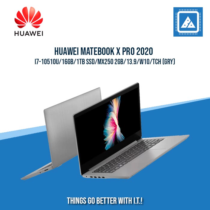 HUAWEI MATEBOOK X PRO 2020 I7-10510U/16GB/1TB SSD/MX250 2GB | BEST FOR STUDENTS AND FREELANCERS LAPTOP HUAWEI MATEBOOK X PRO 2020 I7-10510U/16GB/1TB SSD/MX250 2GB | BEST FOR STUDENTS AND FREELANCERS LAPTOP